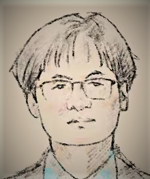 Illustrated portrait of Steven Wang